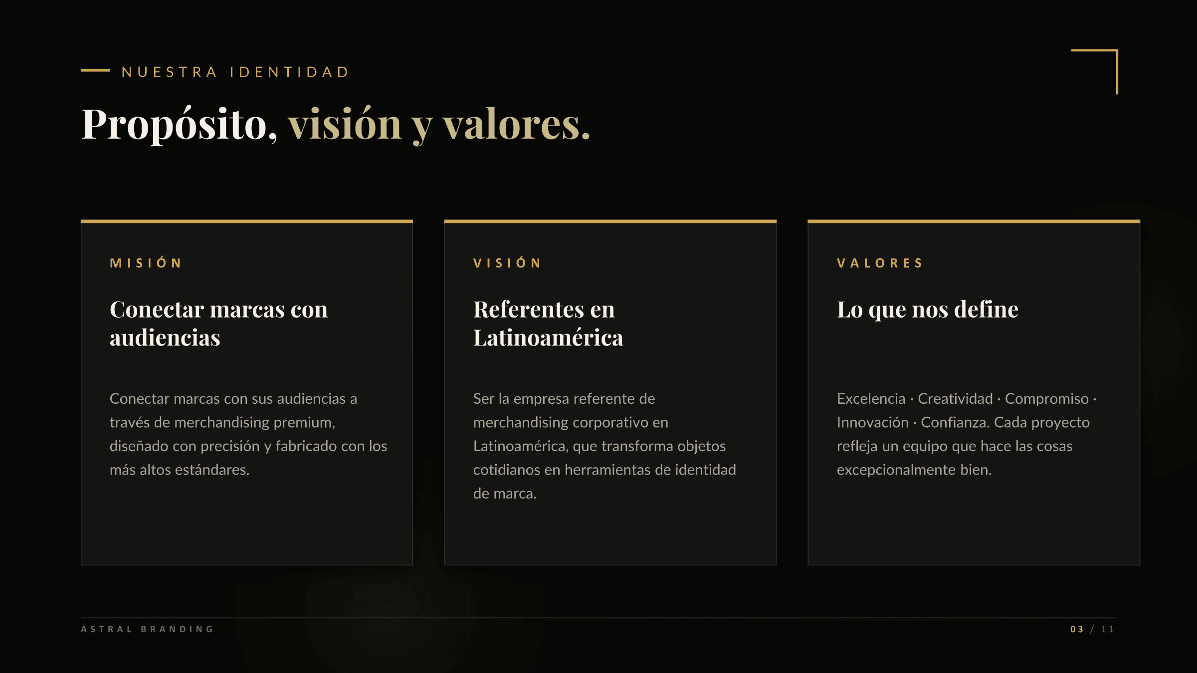 Brochure Astral Branding 2026 — página 3