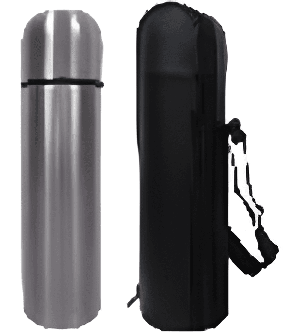 TERMO METALICO PLATEADO