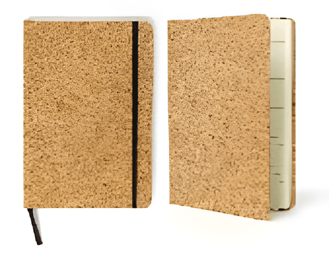 LIBRETA CON TAPA DE CORCHO