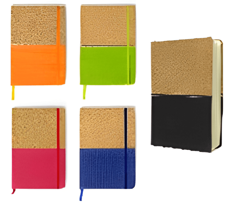 LIBRETA CON TAPA DE CORCHO