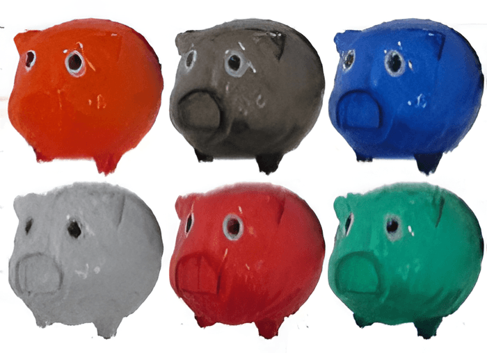 ALCANCIA DE PLASTICO CERDITO